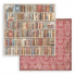 Stamperia Vintage Library Maxi Background Selection 12x12 Inch Paper Pack (SBBL133)
